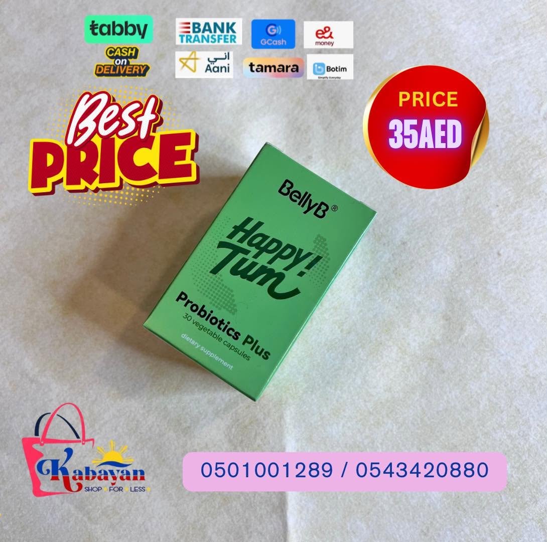 BELLYB HAPPY TUM PROBIOTIC PLUS VEGETABLE CAPSULES