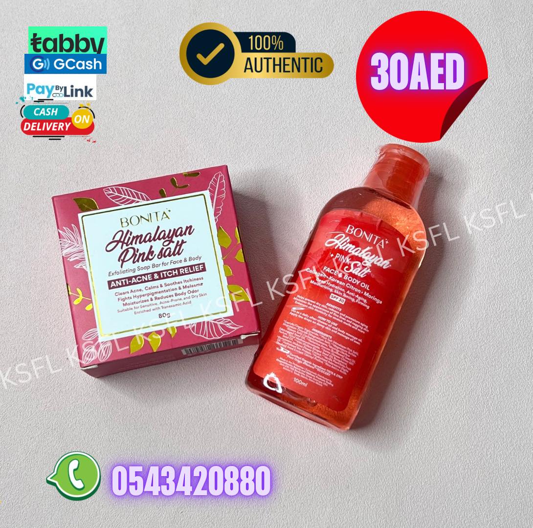 BONITA HIMALAYAN PINK SALT OIL + SOAP