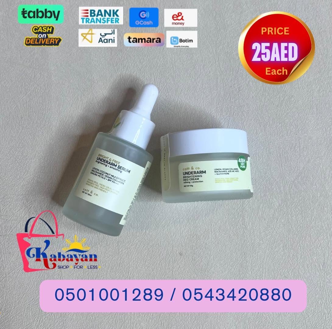 CATT & CO UNDERARM BRIGHTENING DEO + SERUM