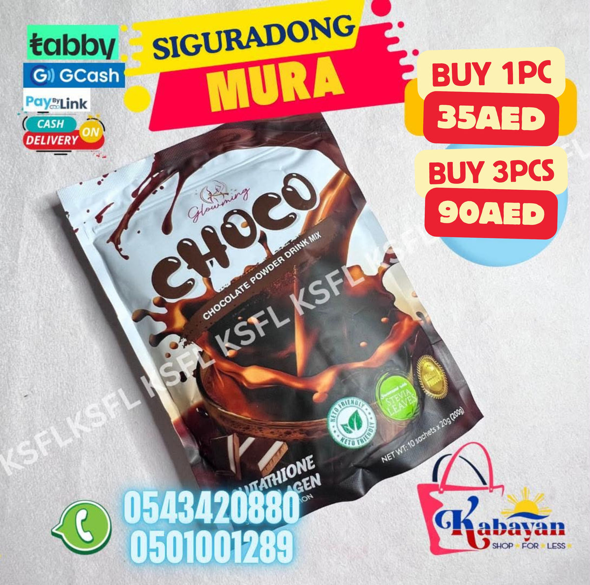CHOCO (GLOWMING) 10 SACHET