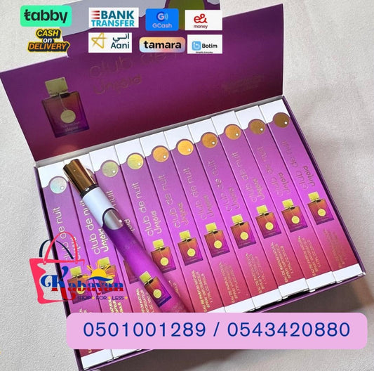 CLUB DE NUIT PURPLE TUBE PERFUME 35ML 20PCS
