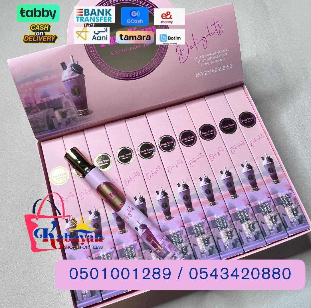 DELIGHT TUBE PERFUME 35ML 20PCS