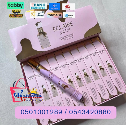 ECLAIRE TUBE PERFUME 35ML 20PCS
