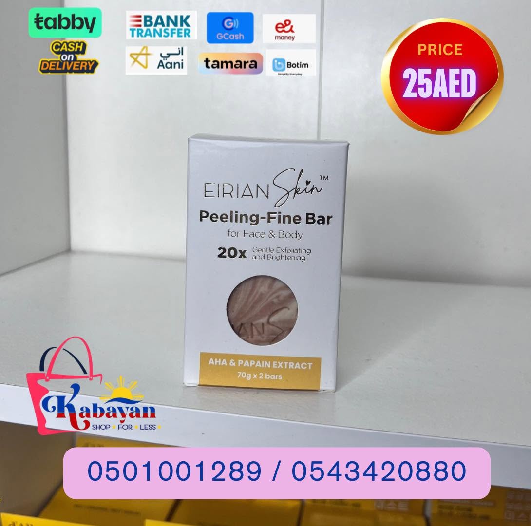 EIRAN SKIN PEELING - FINE BAR  AHA & PAPAIN EXTRACT