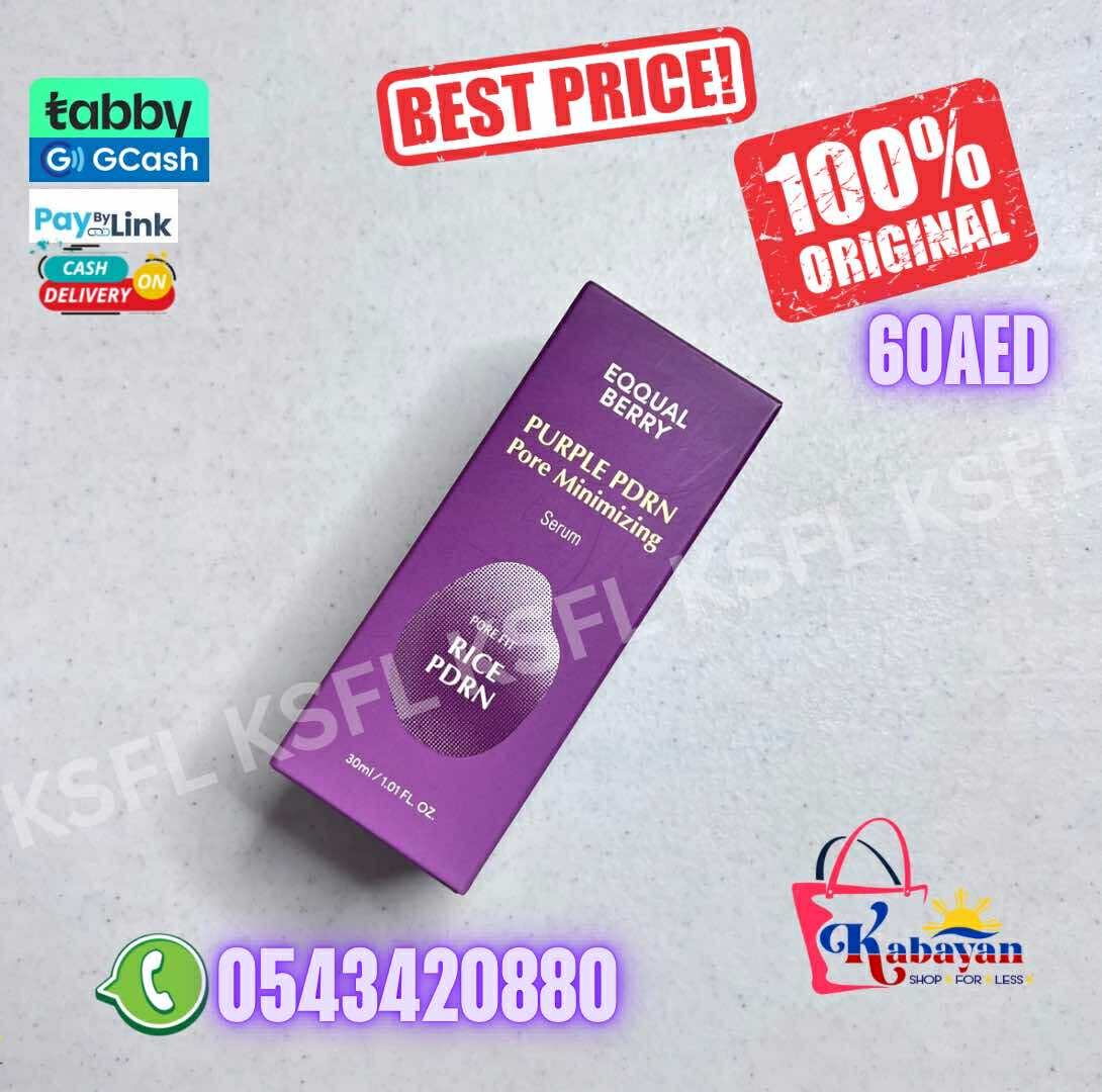 EQQUAL BERRY PURPLE PDRN PORE MINIMIZING SERUM