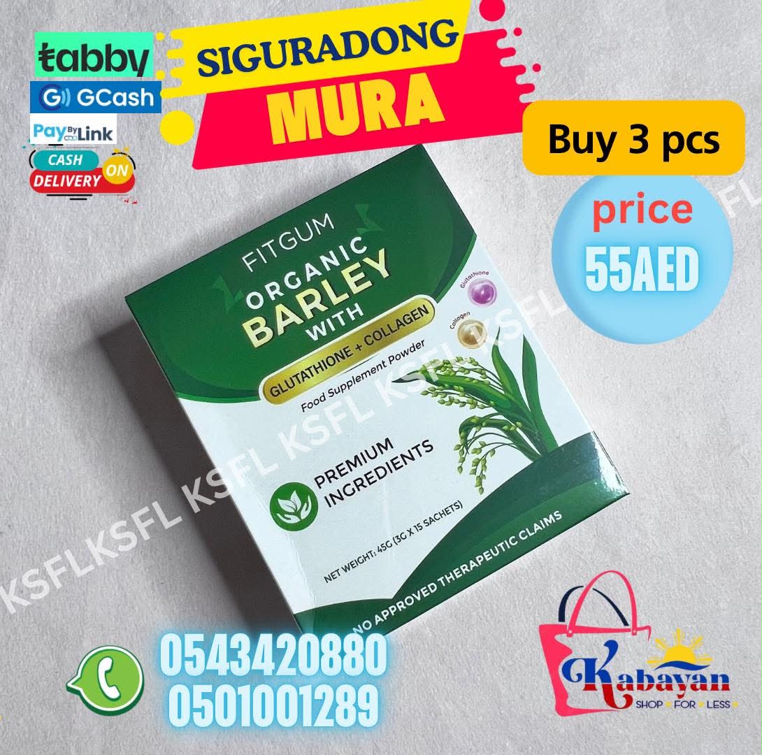 FITGUM ORGANIC BARLEY 15 SACHET