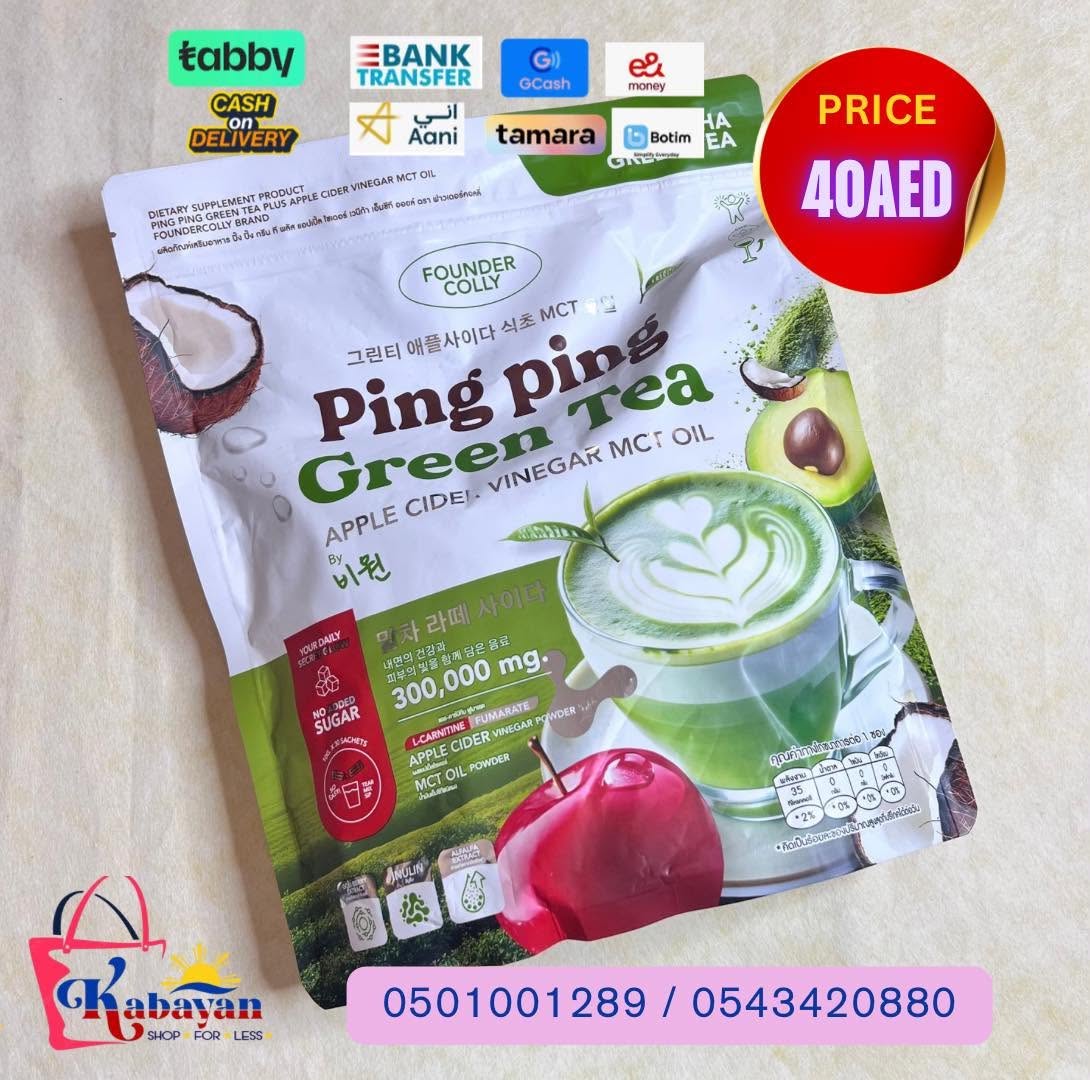 FOUNDER COLLY PING PING GREEN TEA