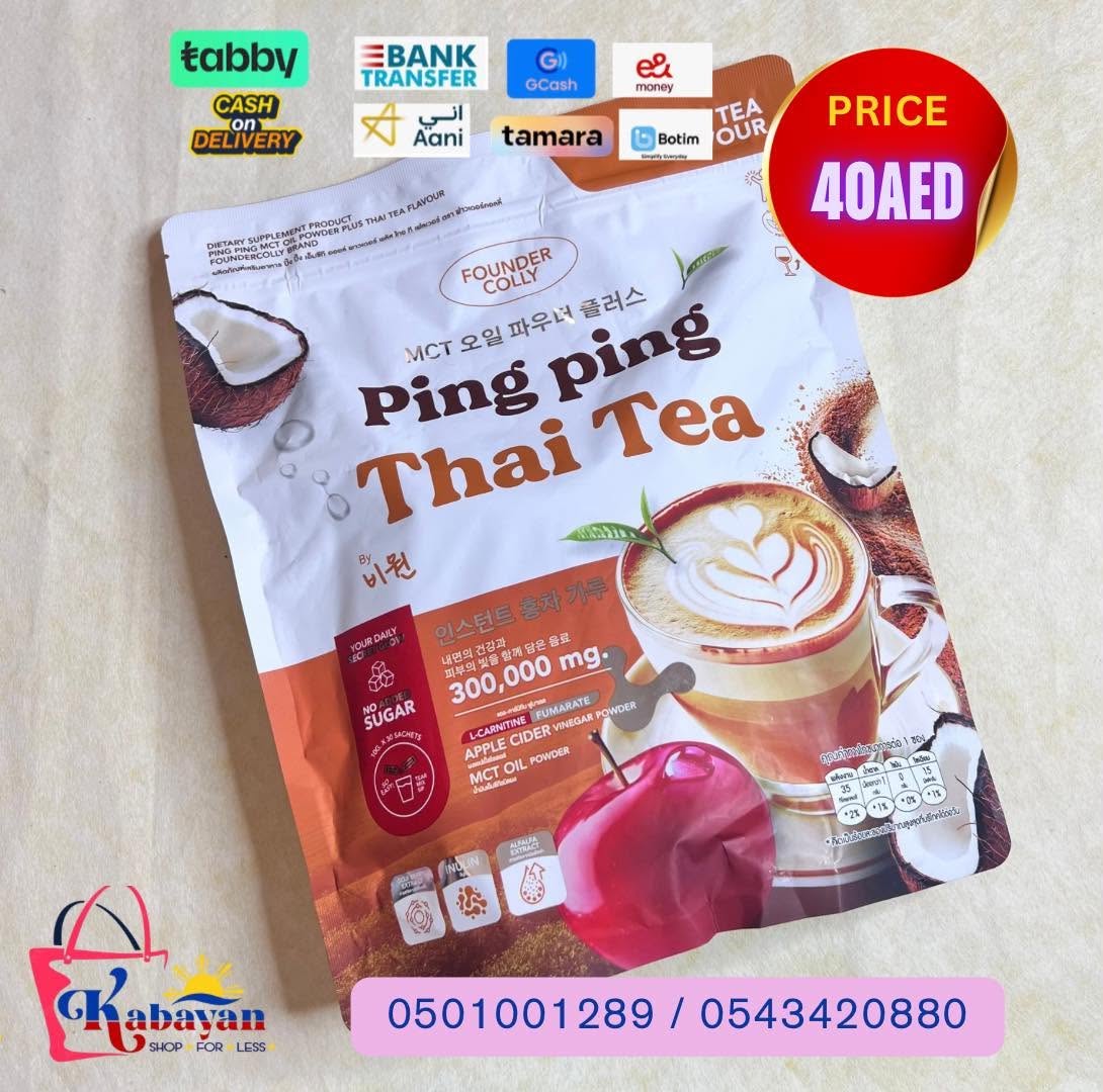 FOUNDER COLLY PING PING THAI TEA
