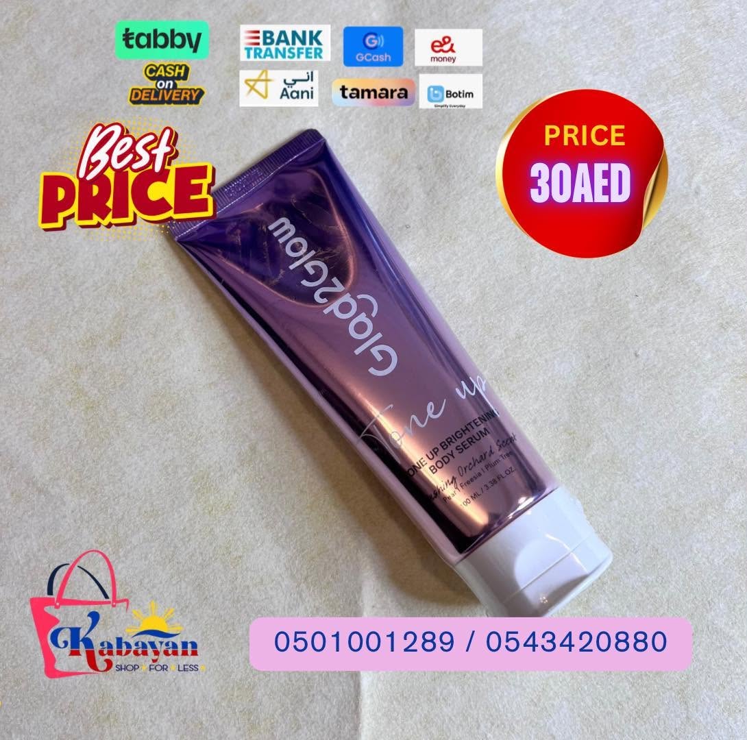 GLAD2GLOW TONE UP BRIGHTENING BODY SERUM