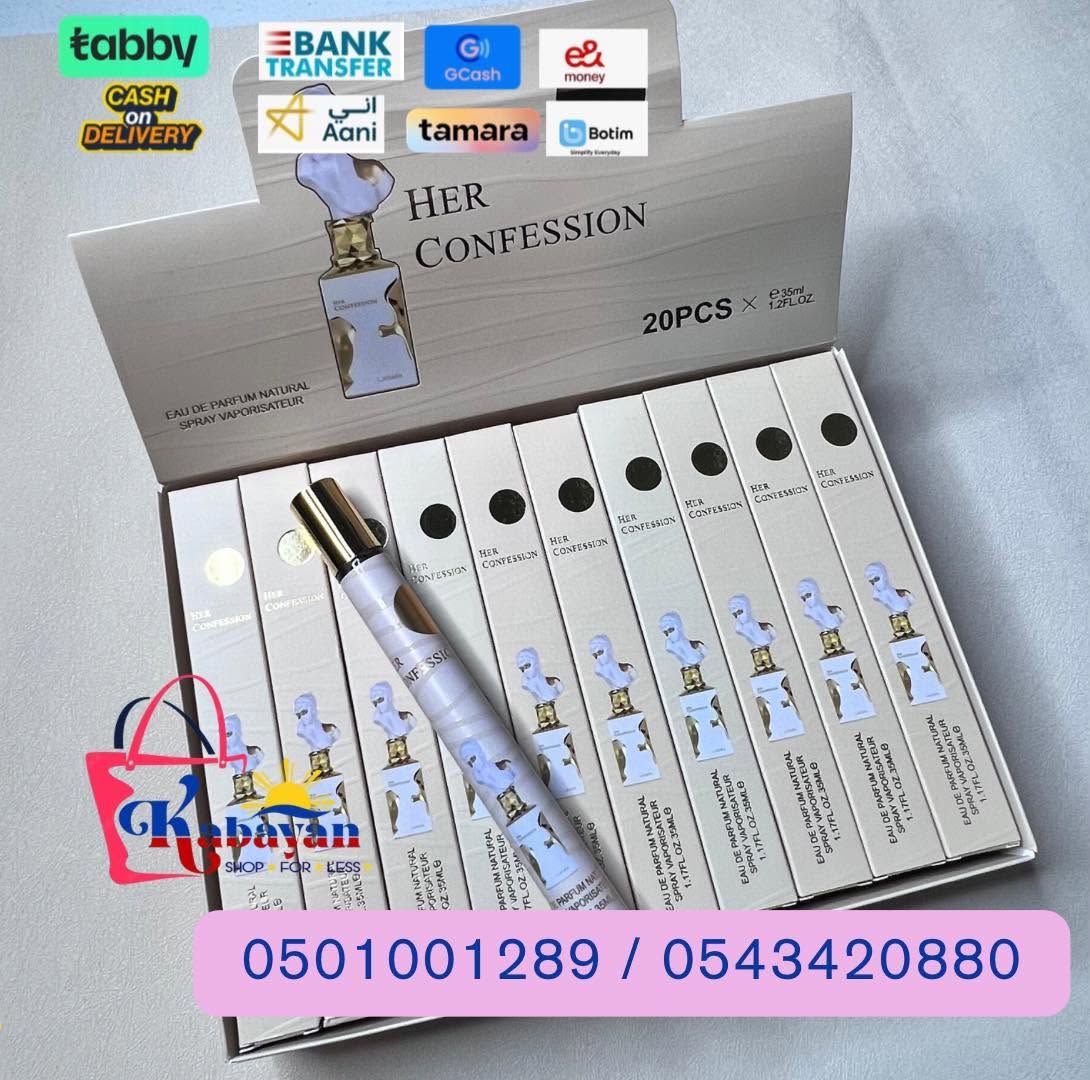 HER CONFESSION TUBE PERFUME 35ML 20PCS