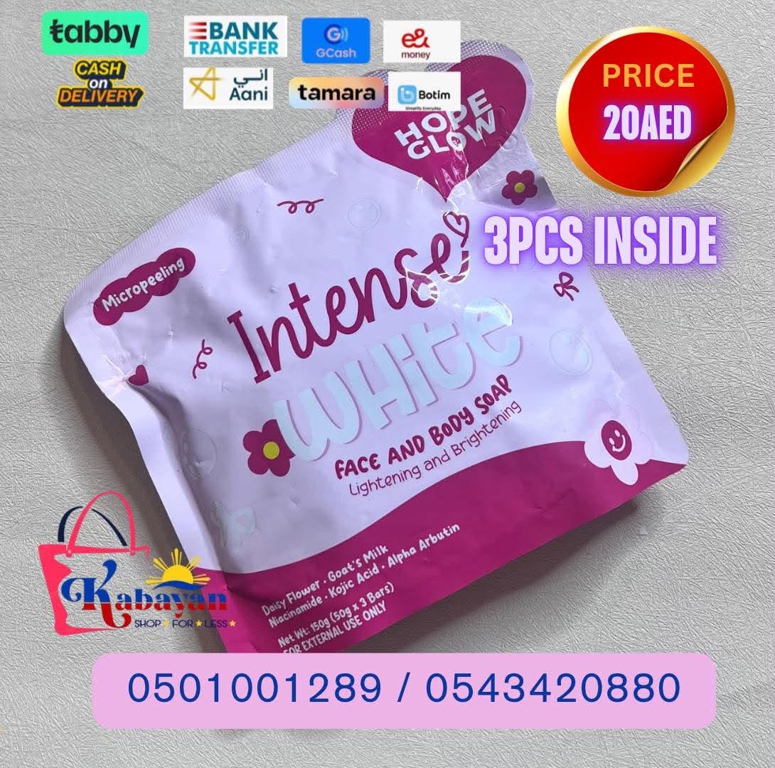 HOPE GLOW INTENSE WHITE FACE AND BODY SOAP