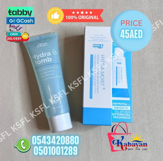 JSKIN HYDRA BOMB EXFOLIATING JELLY + HYDRA MOIST BARRIER BOOSTER CREAM