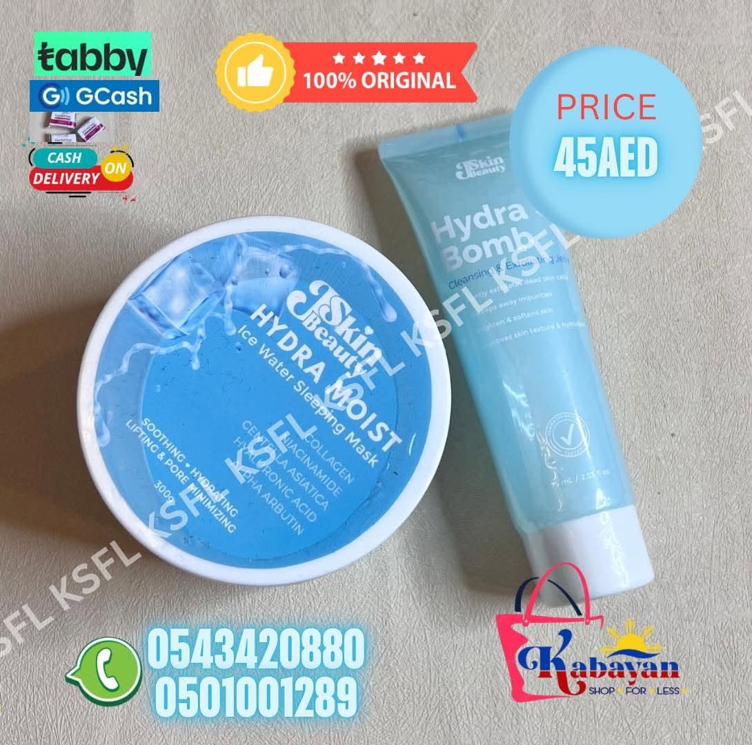 JSKIN HYDRA MOIST SLEEPING MASK + HYDRA BOMB EXFOLIATING JELLY