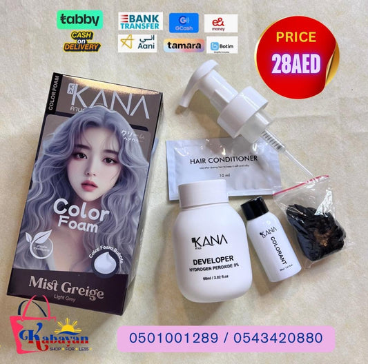 KANA COLOR SHAMPOO MIST GREIGE LIGHT GREY