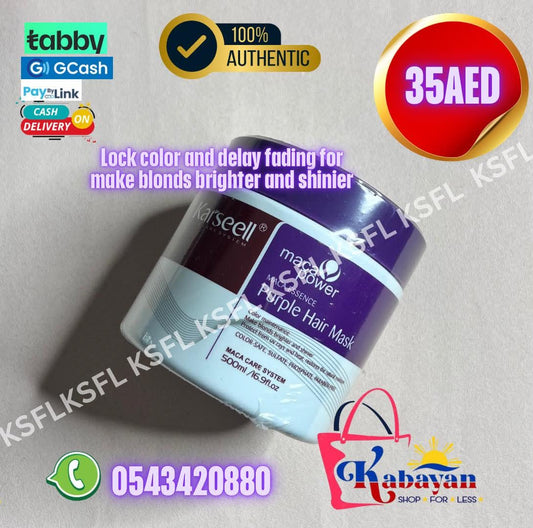 KARSEELL PURPLE HAIR MASK