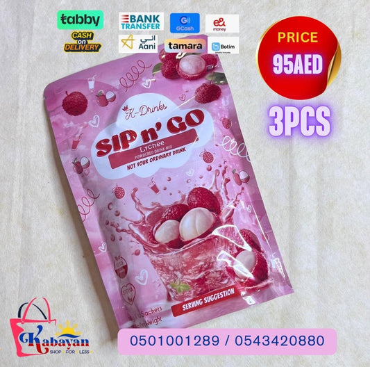 K DRINKS SIP N GO LYCHEE