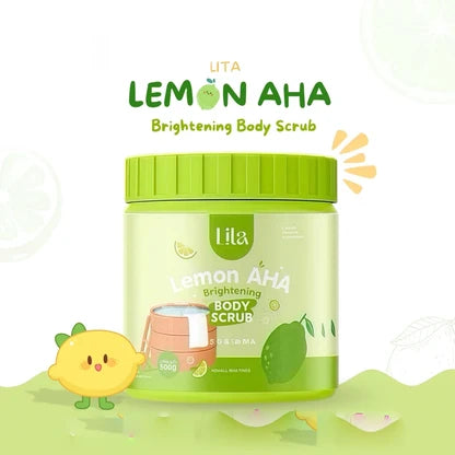 LITA LEMON AHA BODY SCRUB