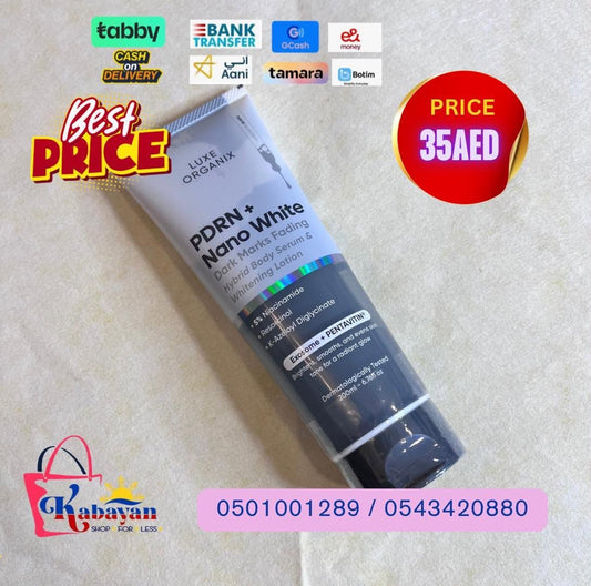 LO PDRN NANO WHITE DARK MARKS FADING WHITENING LOTION