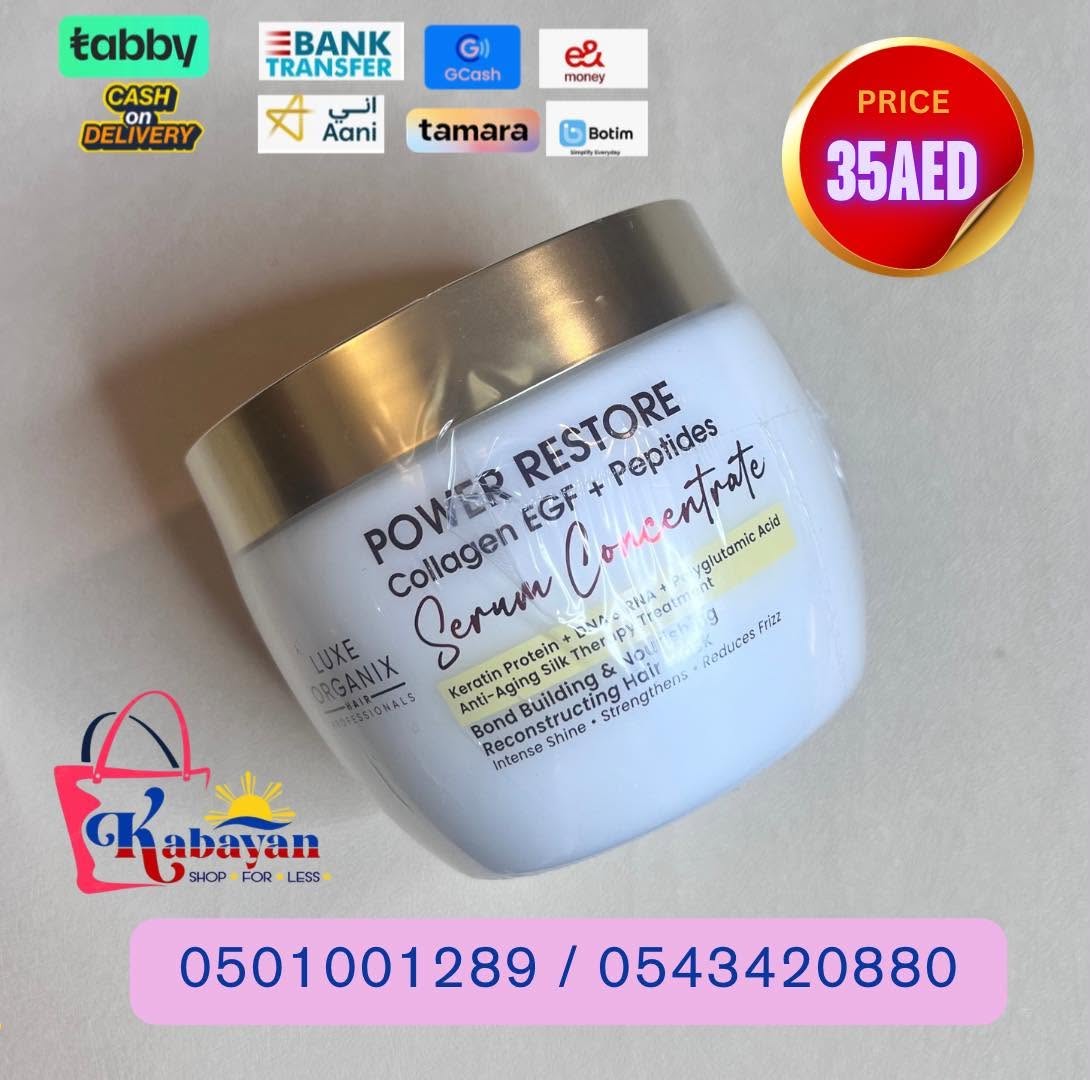 LUXE ORGANIXE POWER RESTORE COLLAGEN EGF + PEPTIDES