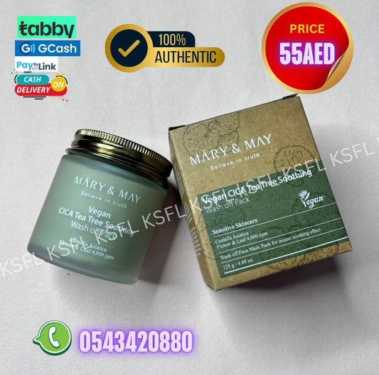 MARY & MAY VEGAN CICA TEA TREE SOOTHING