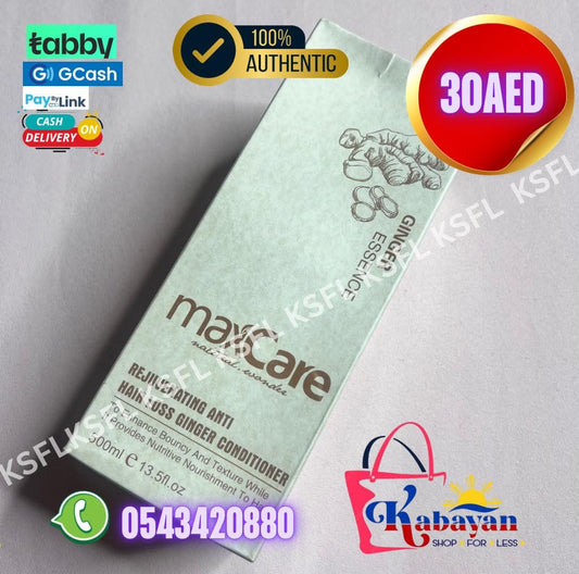 MAXCARE GINGER REJUV ANTI HAIR LOSS CONDITIONER