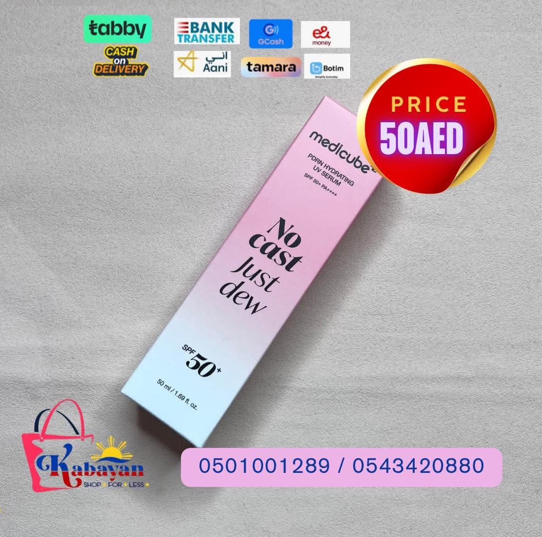 MEDICUBE PDRN HYDRATING UV SERUM NO CAST JUST DEW
