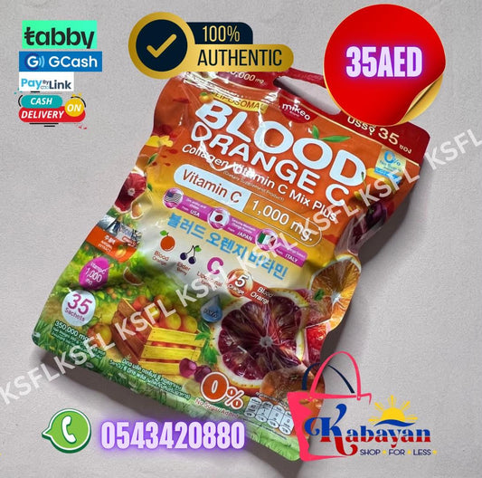 MIKEO BLOOD ORANGE C COLLAGEN VITAMIN C MIX PLUS