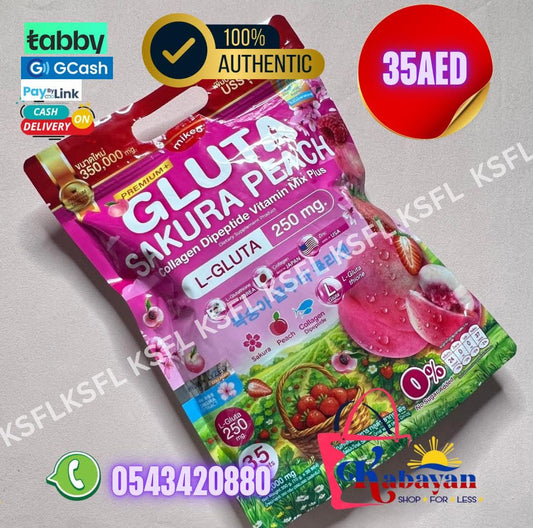 MIKEO GLUTA SAKURA PEACH