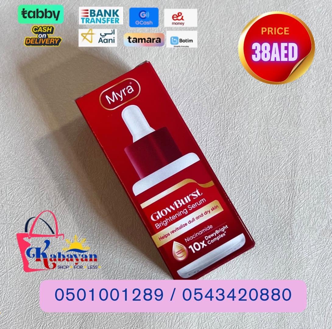 MYRA GLOW BURST BRIGHTENING SERUM