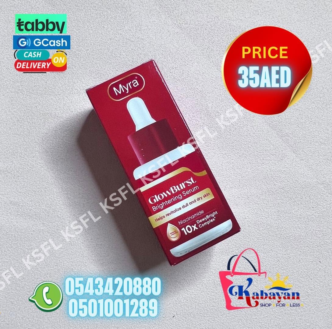 MYRA GLOWBURST BRIGHTENING SERUM NIACINAMIDE10X