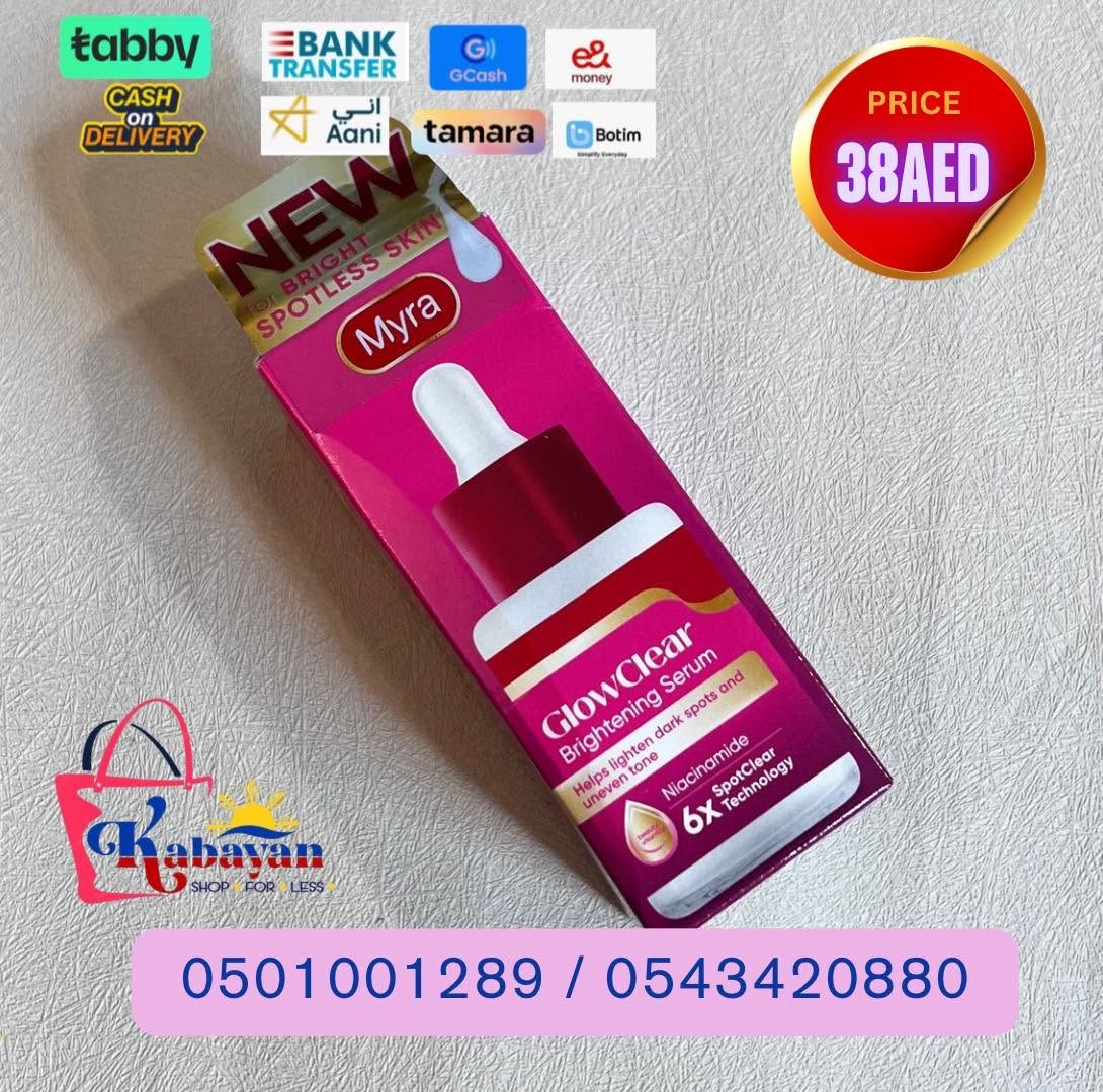 MYRA GLOW CLEAR BRIGHTENING SERUM
