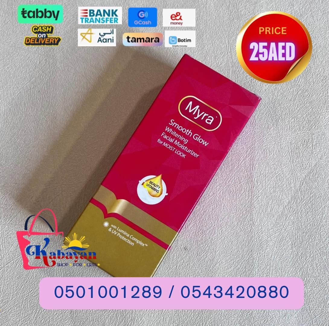 MYRA SMOOTH GLOW WHITENING FACIAL MOISTURIZER