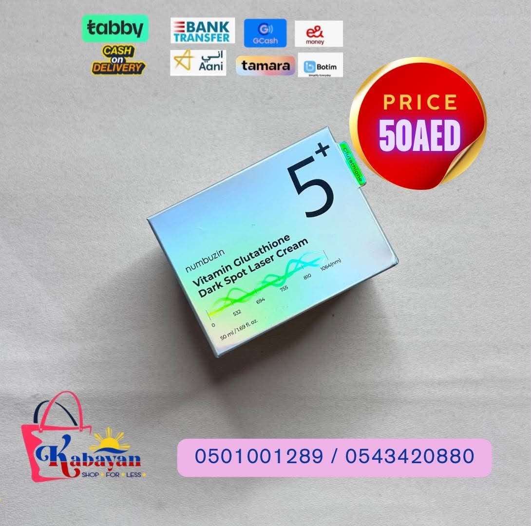 NUMBUZIN VITAMIN GLUTATHIONE DARK SPOT LASER CREAM