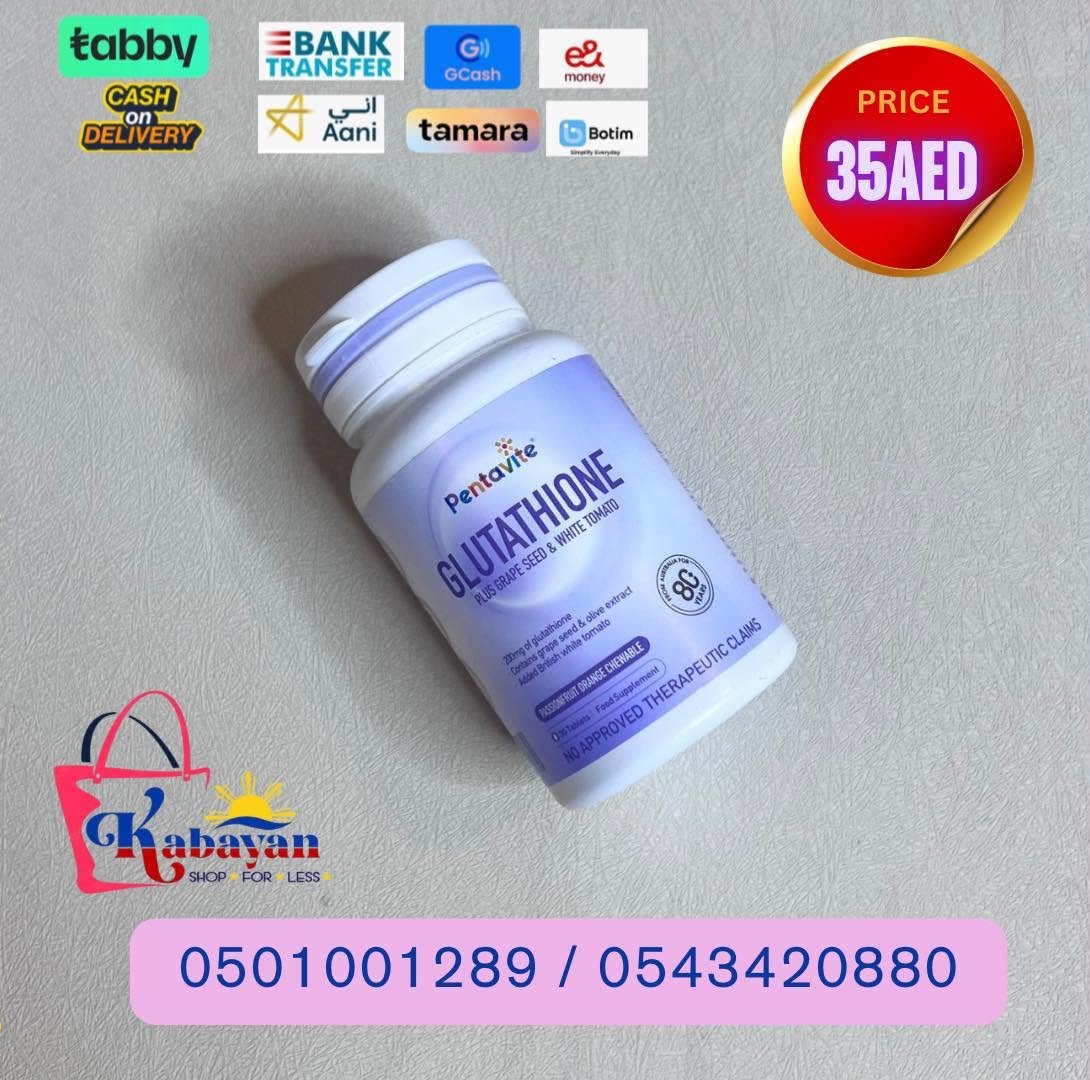 PENTAVITE GLUTATHIONE PLUS GRAPE SEED & WHITE TOMATO