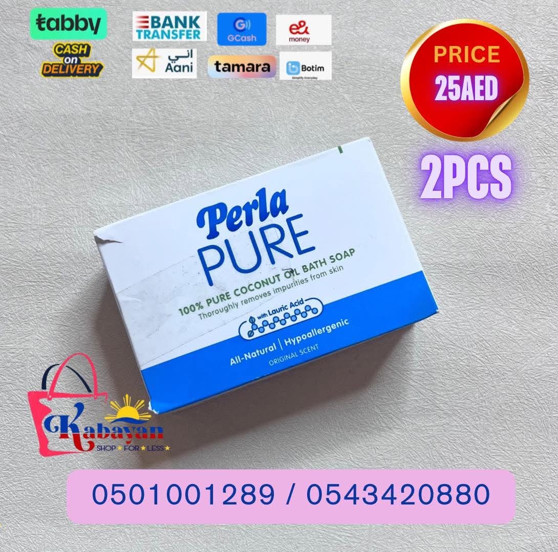 PERLA PURE COCONUT OIL BATH SOAP