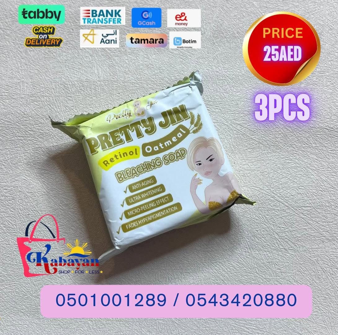 PRETTY JIN RETINOL OATMEAL BLEACHING SOAP