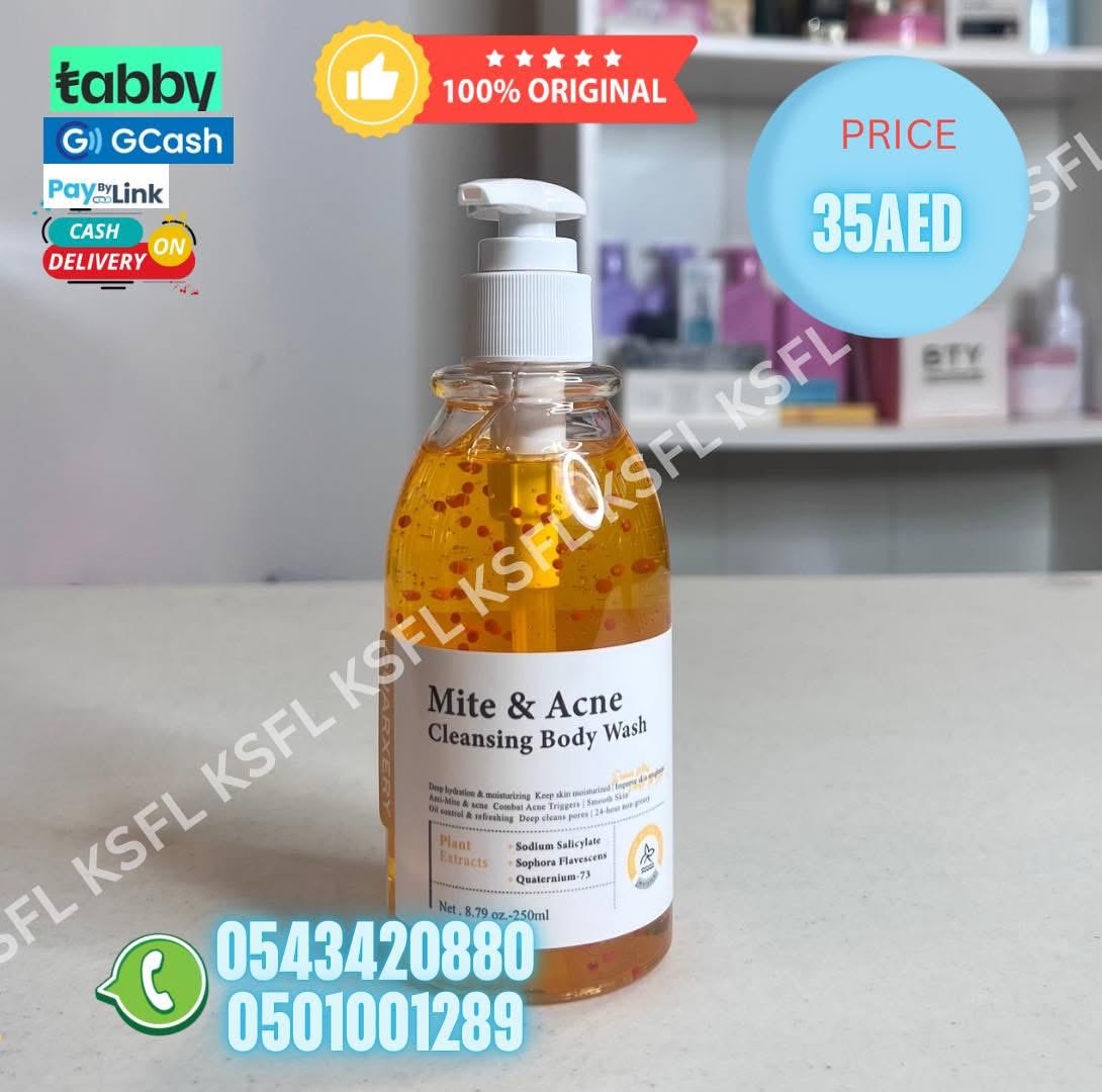 QUARXERY MITES AND ACNE CLEANSING BODY WASH