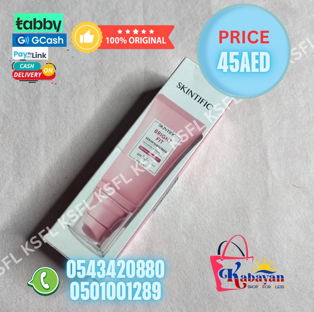 SKINITIFIC BRIGHT FIT SERUM SUNSCREEN