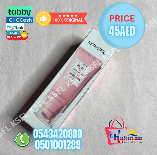 SKINITIFIC BRIGHT FIT SERUM SUNSCREEN
