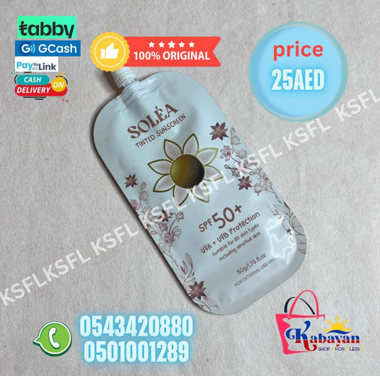SOLEA TINTED SUNSCREEN