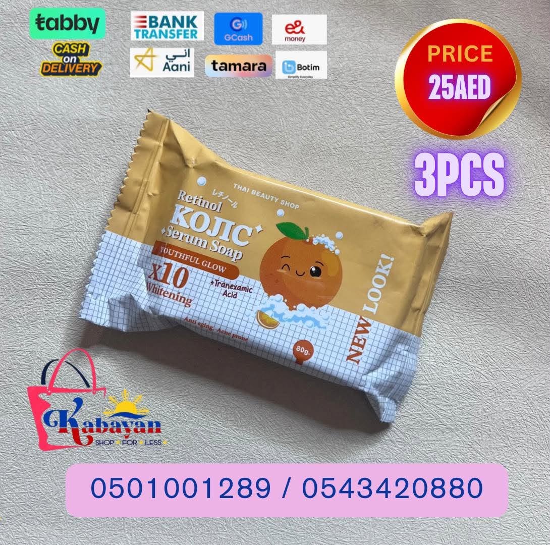 THAI BEAUTY SHOP RETINOL KOJIC SERUM SOAP