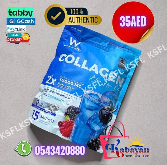 WINK WHITE COLLAGEN BLUE HYA PLUS
