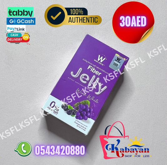 WINK WHITE FIBER JELLY BERRY GRAPE