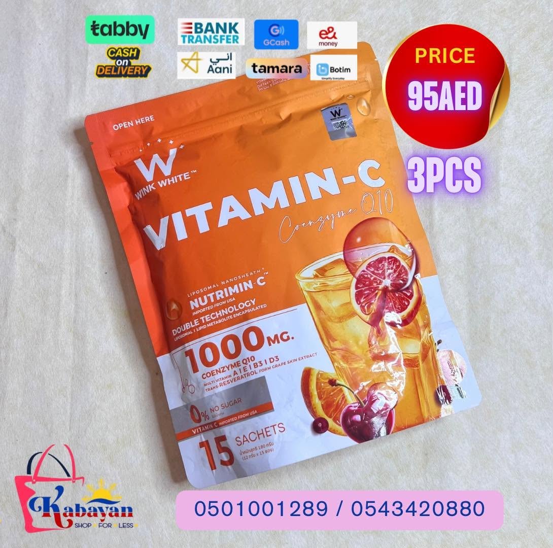 WINK WHITE VITAMIN C 3 PCS