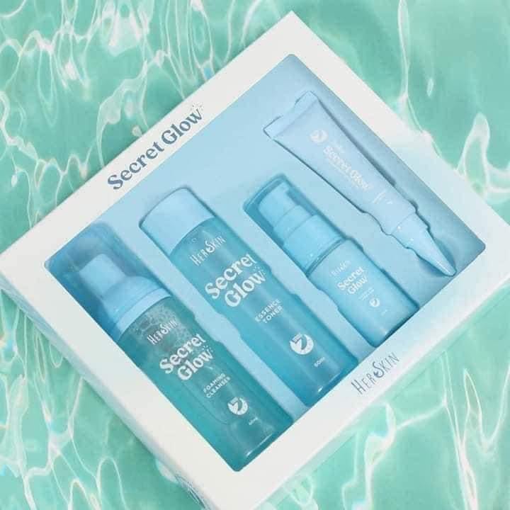 Her Skin - Secret Glow 4-in-1 Skincare set