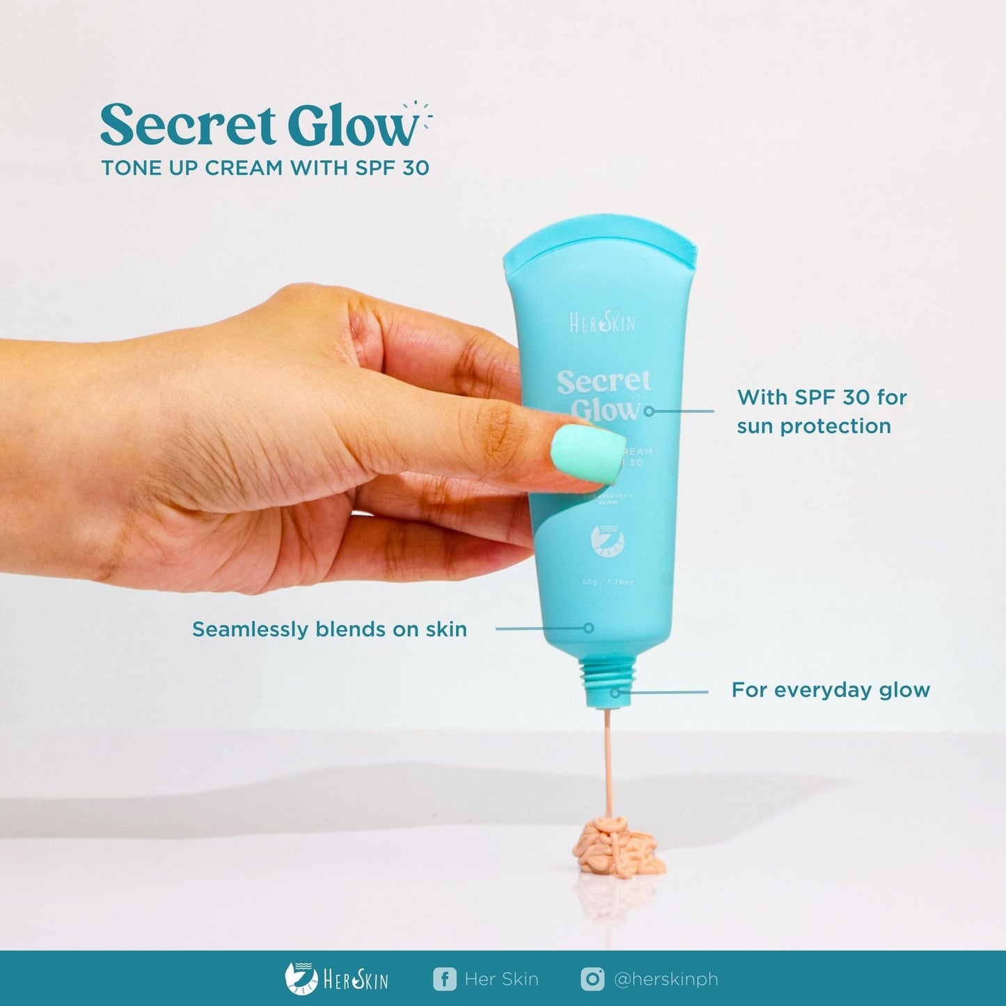 Her Skin - Secret Glow Tone Up Cream